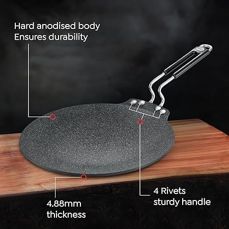 PRESTIGE HOUSEHOLD NONSTICK TAWA DURASTONE DOSA TAWA