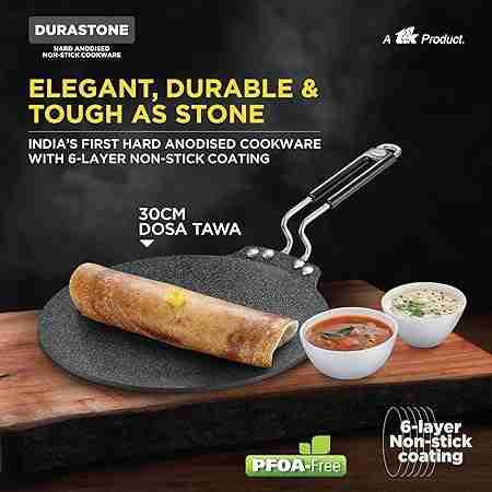 PRESTIGE HOUSEHOLD NONSTICK TAWA DURASTONE DOSA TAWA