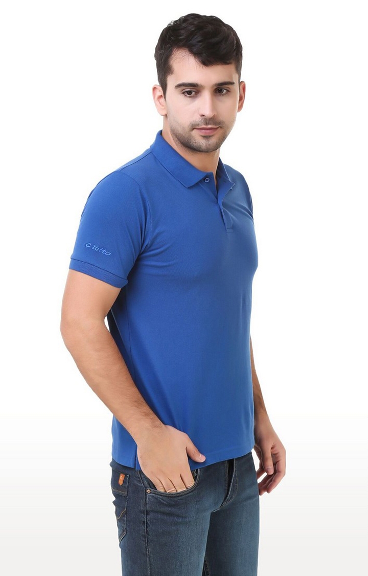 Lotto | Men's Blue Polo T-shirt 0