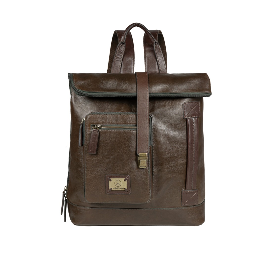 Hidesign Genuine Leather Men Backpack