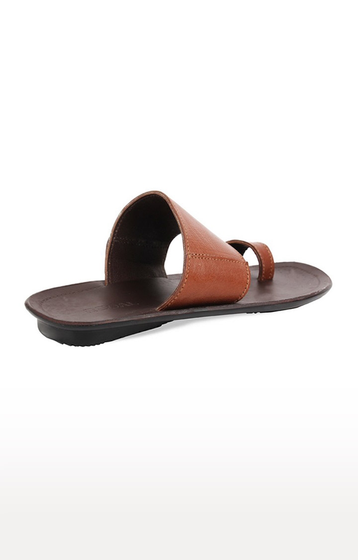 Regal | Men's Brown Leather Sandals 1