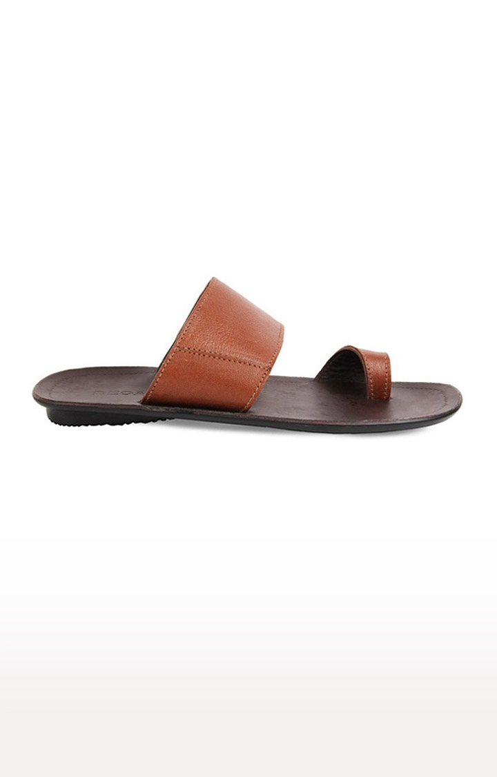 Regal | Men's Brown Leather Sandals 0