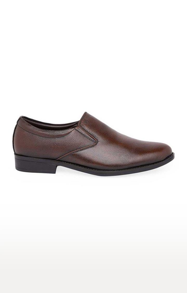 Men's Brown Leather Loafers