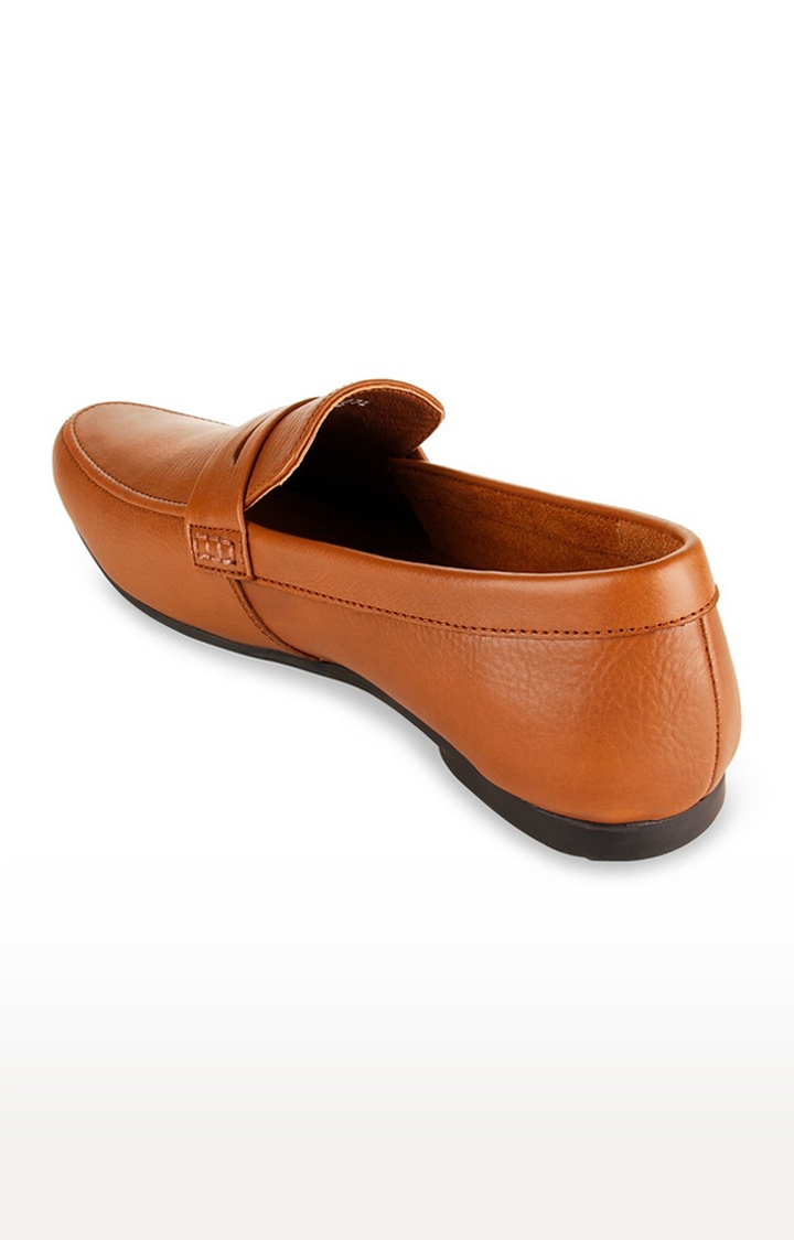 Regal | Men's Brown Leather Formal Slip-ons 1