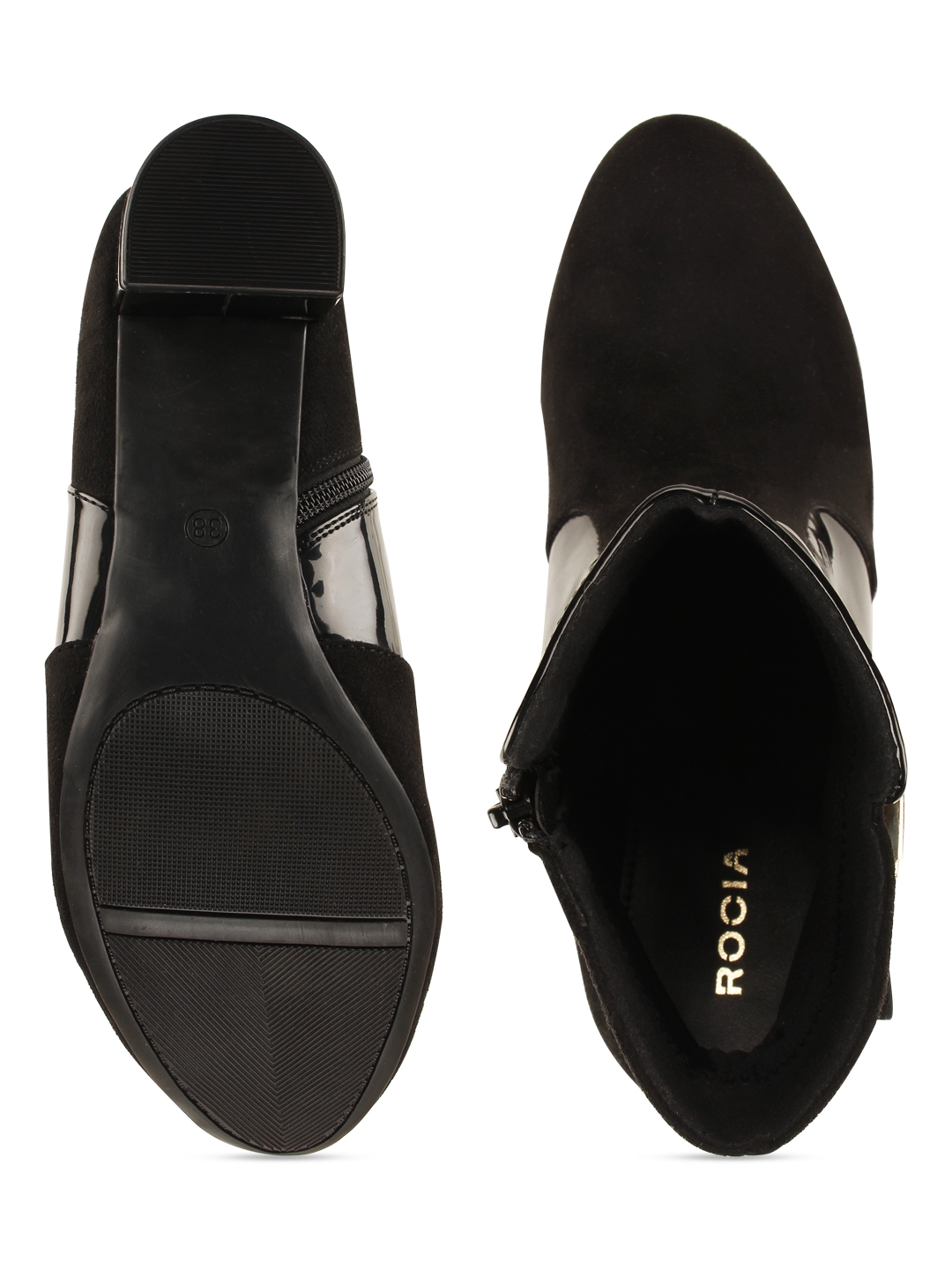 Rocia | Rocia Black Women Ankle Length Boots 5