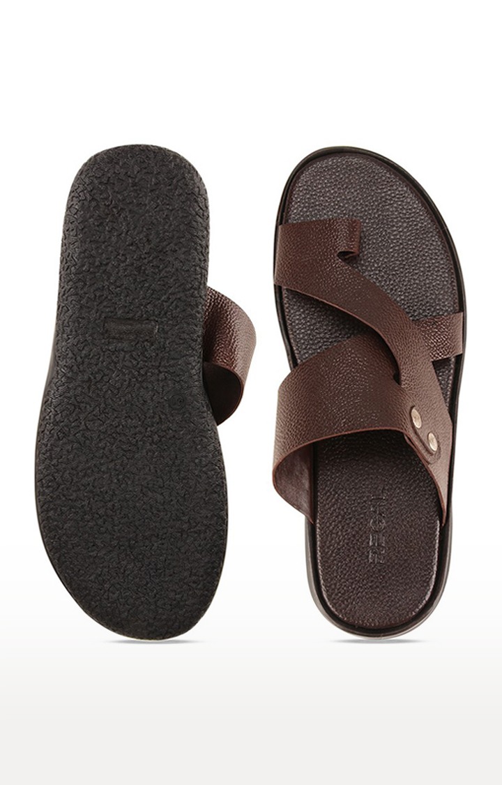 Men's Brown Leather Sandals