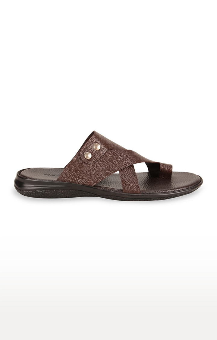 Men's Brown Leather Sandals