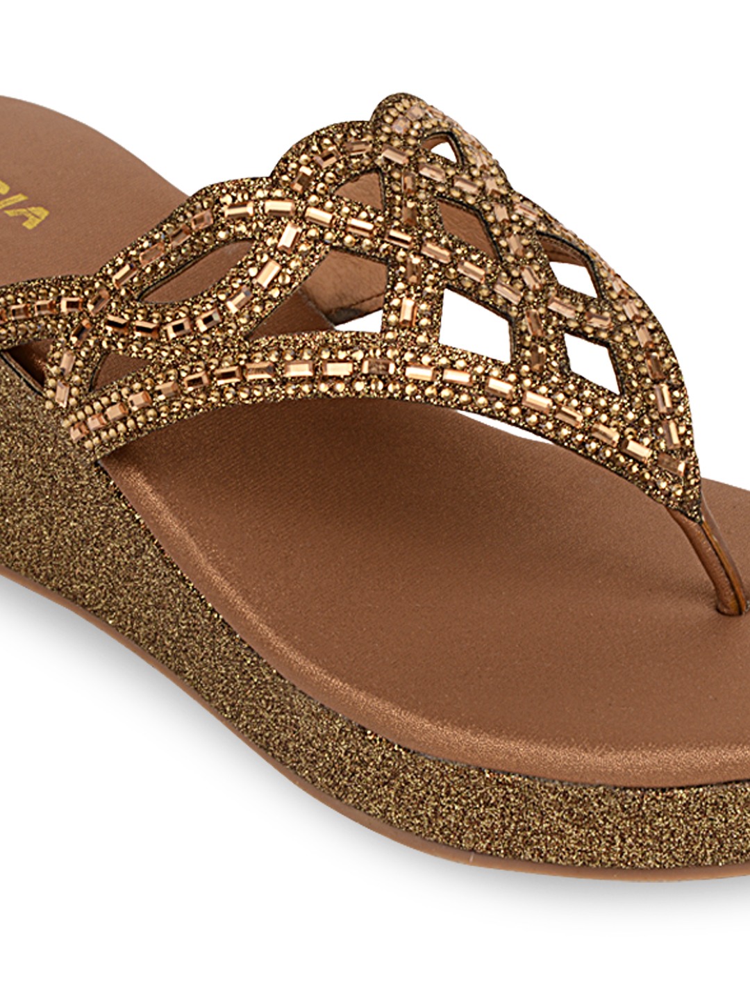 Women Embellished Wedges