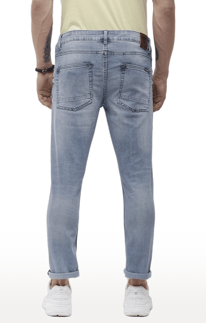 Voi Jeans | Men's Blue Polycotton Slim Jeans 3