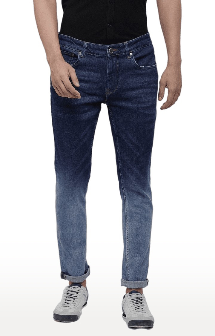 Voi Jeans | Men's Blue Cotton Slim Jeans 0