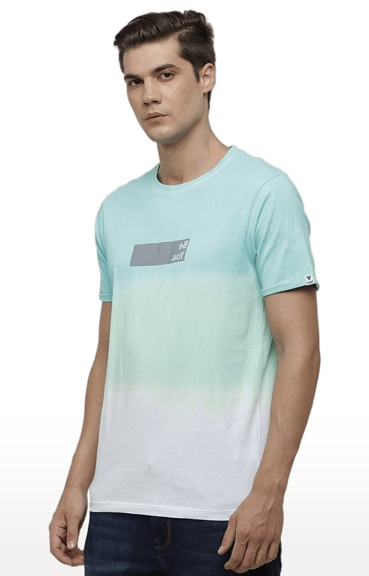 Voi Jeans | Men's Multicolour Cotton Colourblocked T-Shirt 2