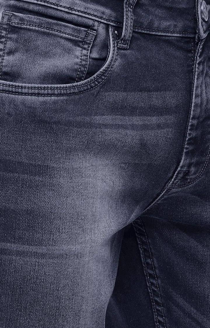 Voi Jeans | Men's Blue Polycotton Slim Jeans 4