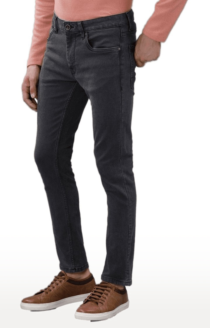 Voi Jeans | Men's Grey Denim  Regular Jeans 2