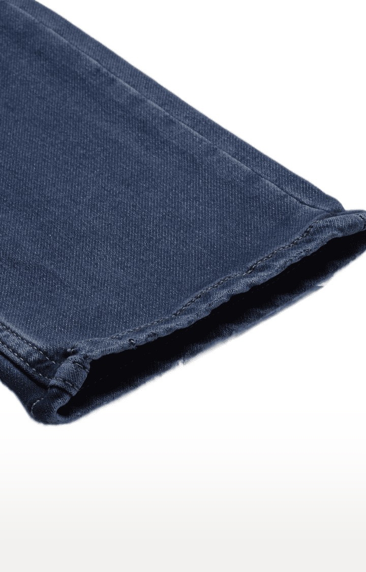 Voi Jeans | Men's Blue Cotton Slim Jeans 6