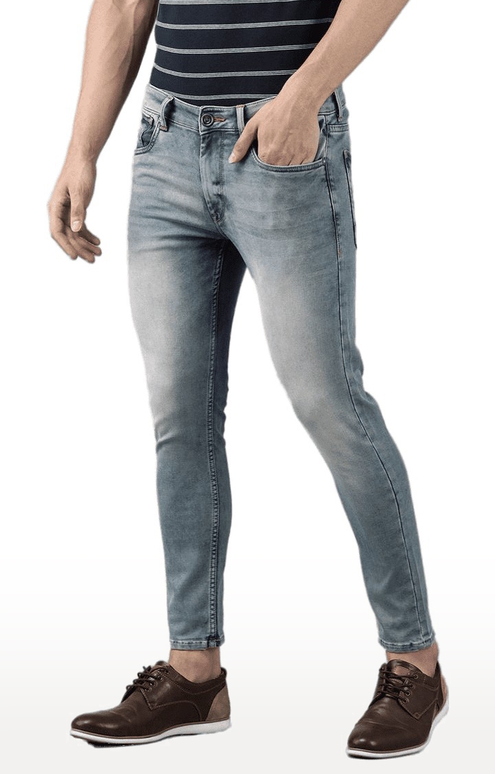 Voi Jeans | Men's Blue Polycotton Slim Jeans 2