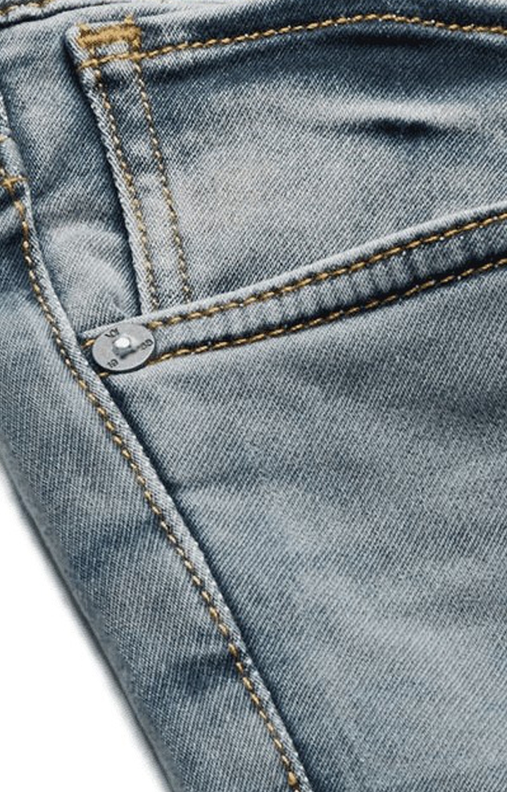 Voi Jeans | Men's Blue Polycotton Slim Jeans 4