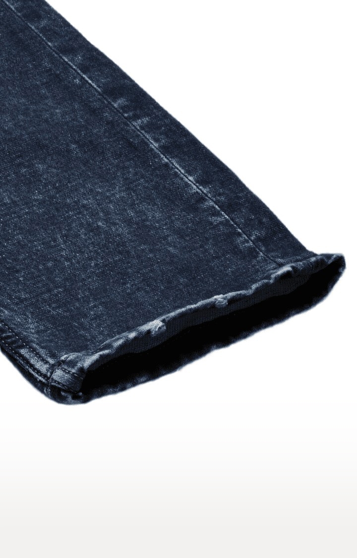 Voi Jeans | Men's Blue Cotton Slim Jeans 6
