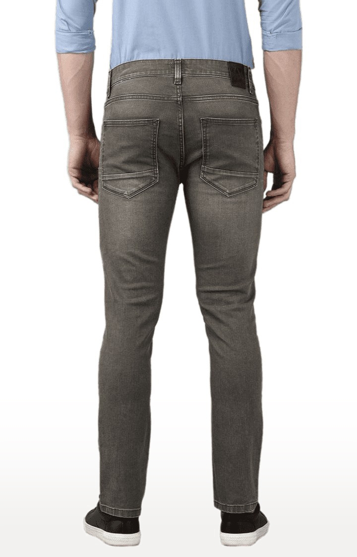 Voi Jeans | Men's Green Cotton  Regular Jeans 3