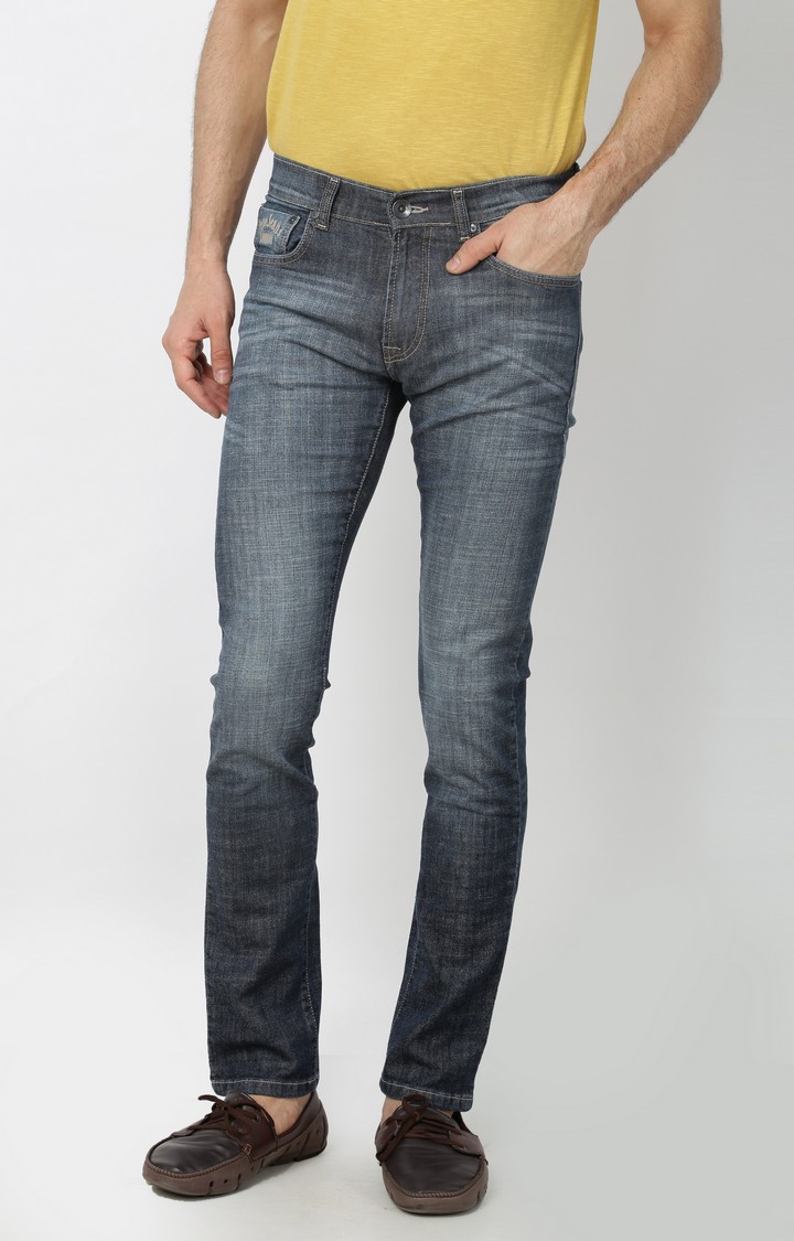 Pepe Jeans | Men Blue Denim Straight Jeans 0