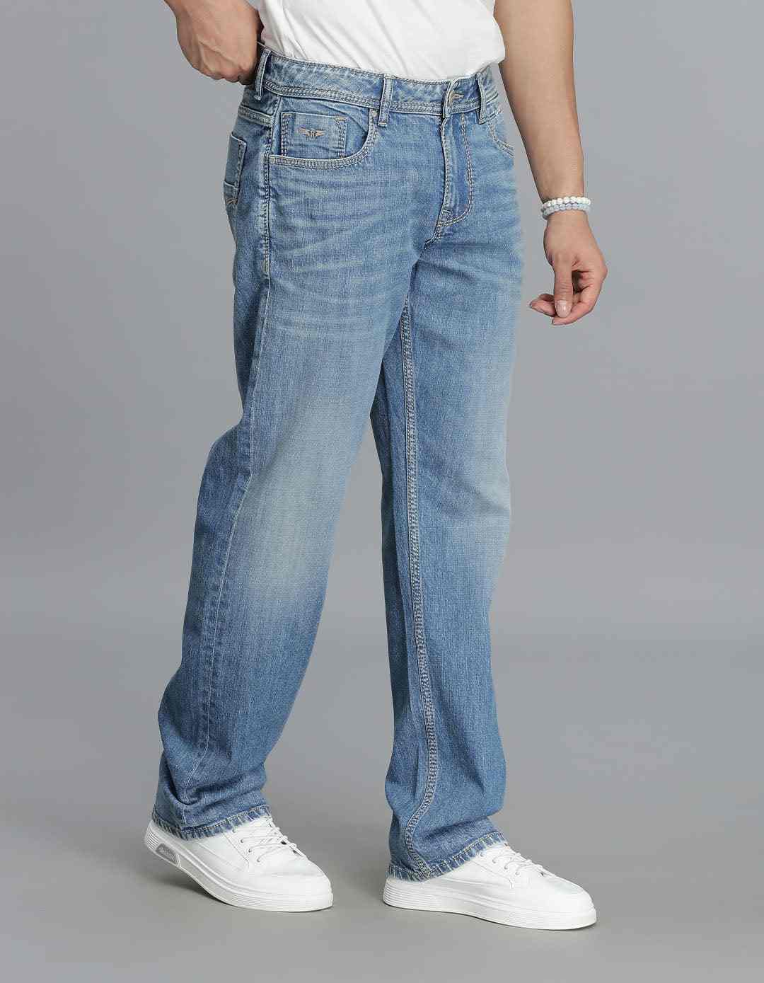 ROOKIES MENS JEANS RJ6079 MED BLUE