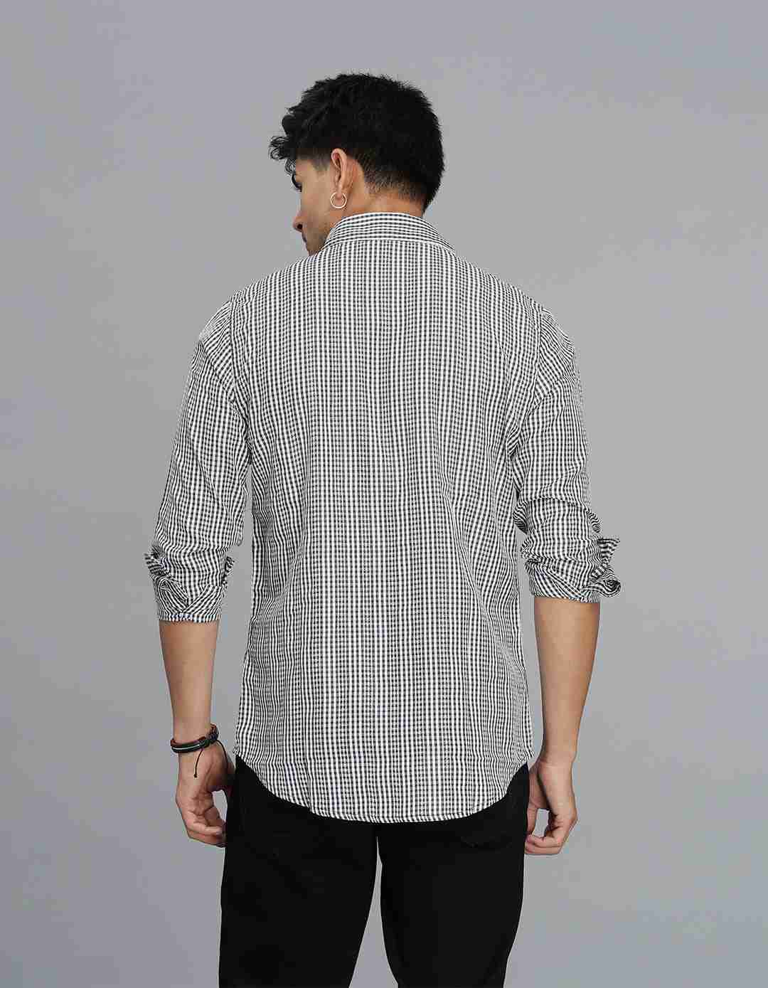 ROOKIES MENS CASUAL SHIRT H/S RJS2690B BLACK