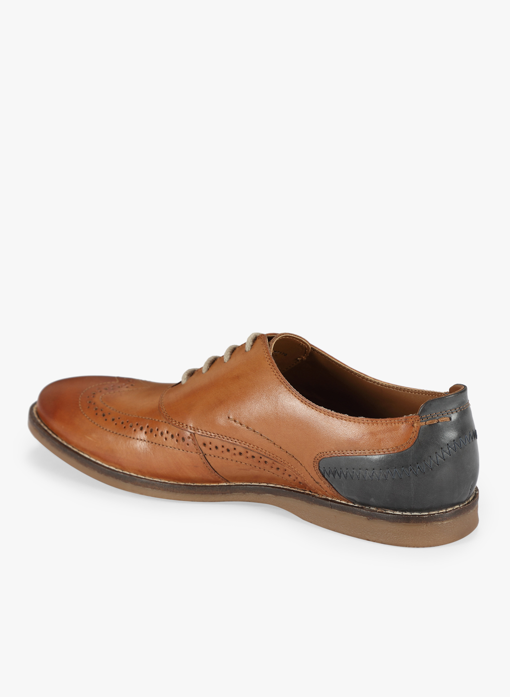Ruosh Mens Tan Formal Lace Up