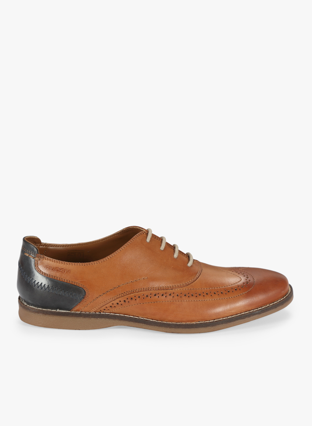 Ruosh Mens Tan Formal Lace Up