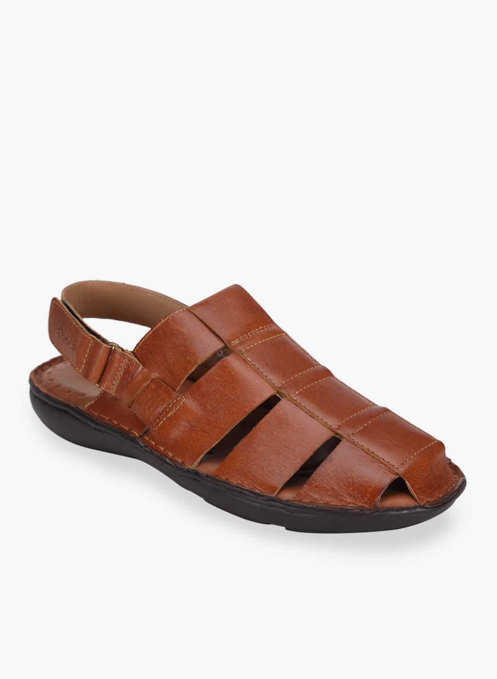 Ruosh Mens Tan Casual Sandals