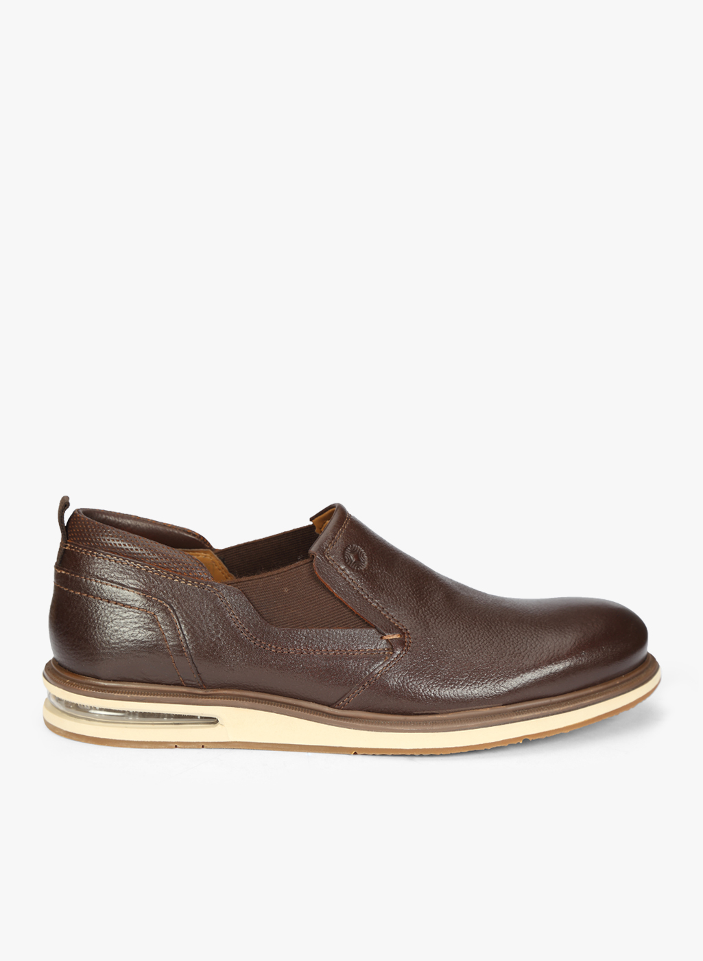 Ruosh Mens Brown Casual Slip On