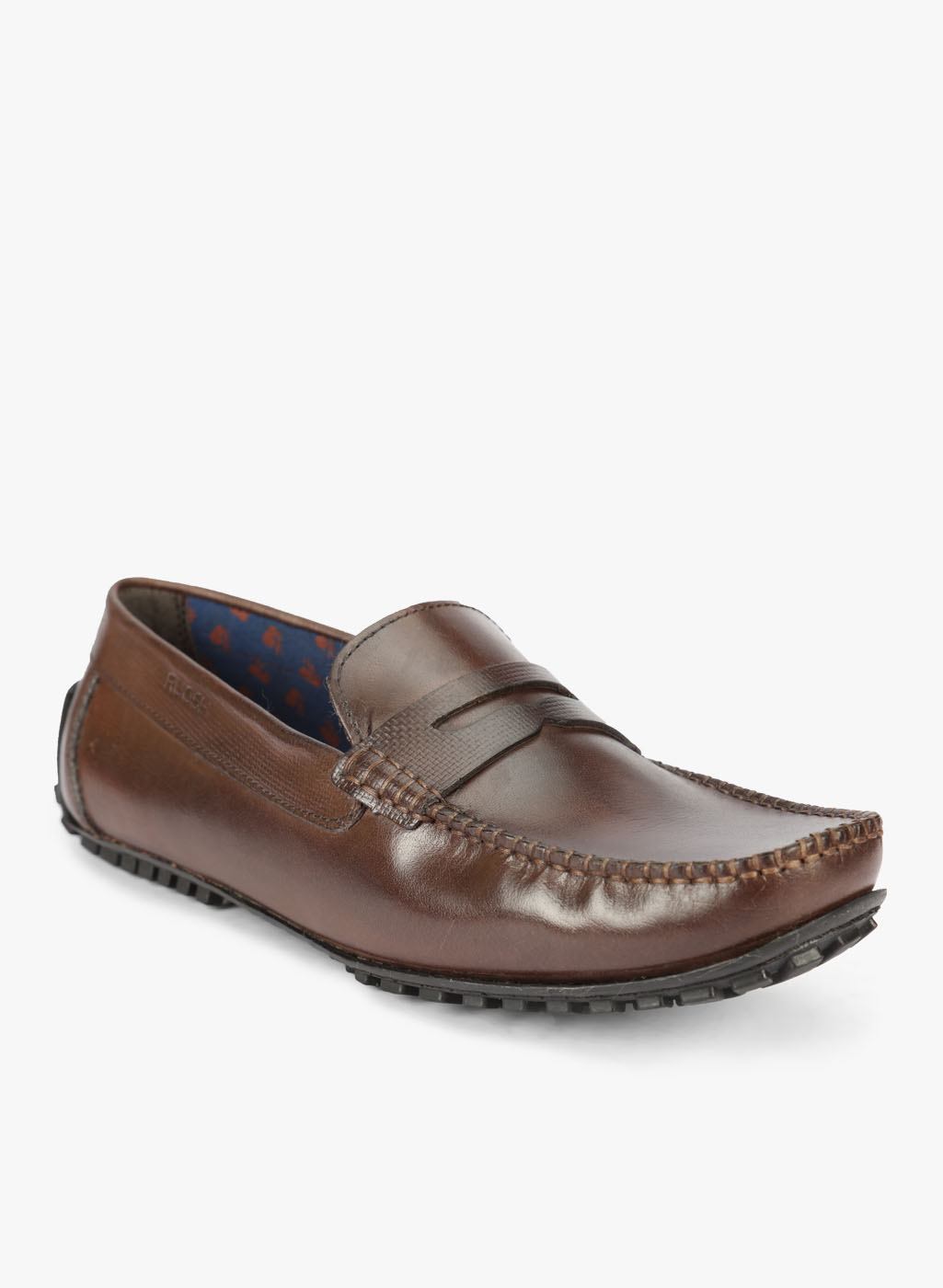 Ruosh Mens Brown Loafers