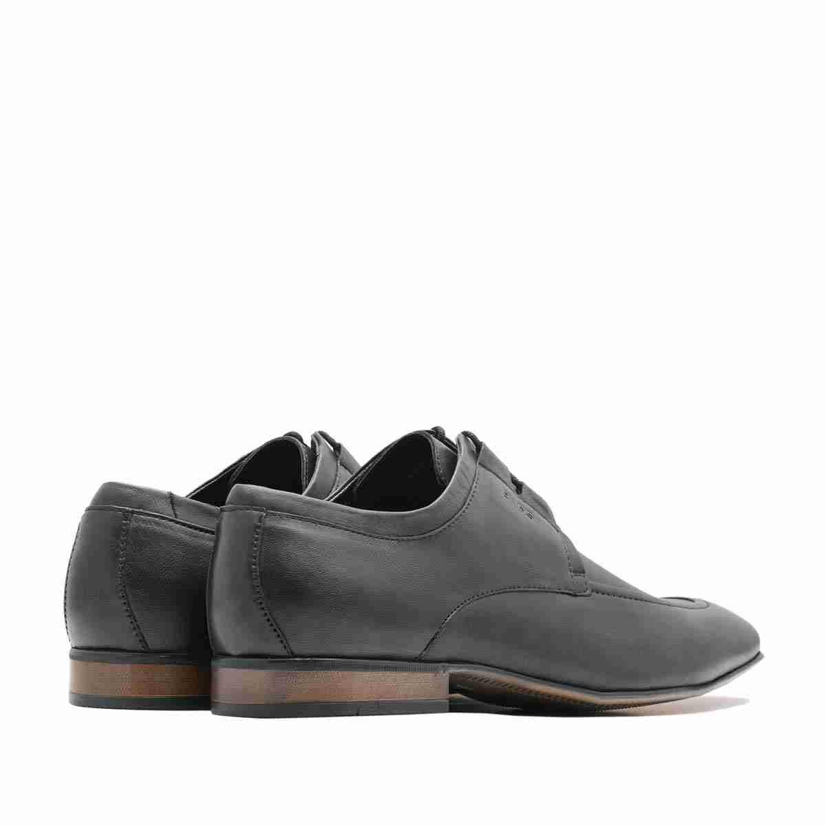 Ruosh Mens Black Battia Formal Lace Ups