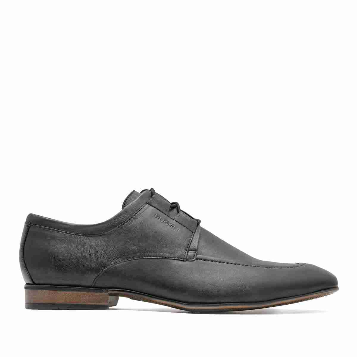 Ruosh Mens Black Battia Formal Lace Ups
