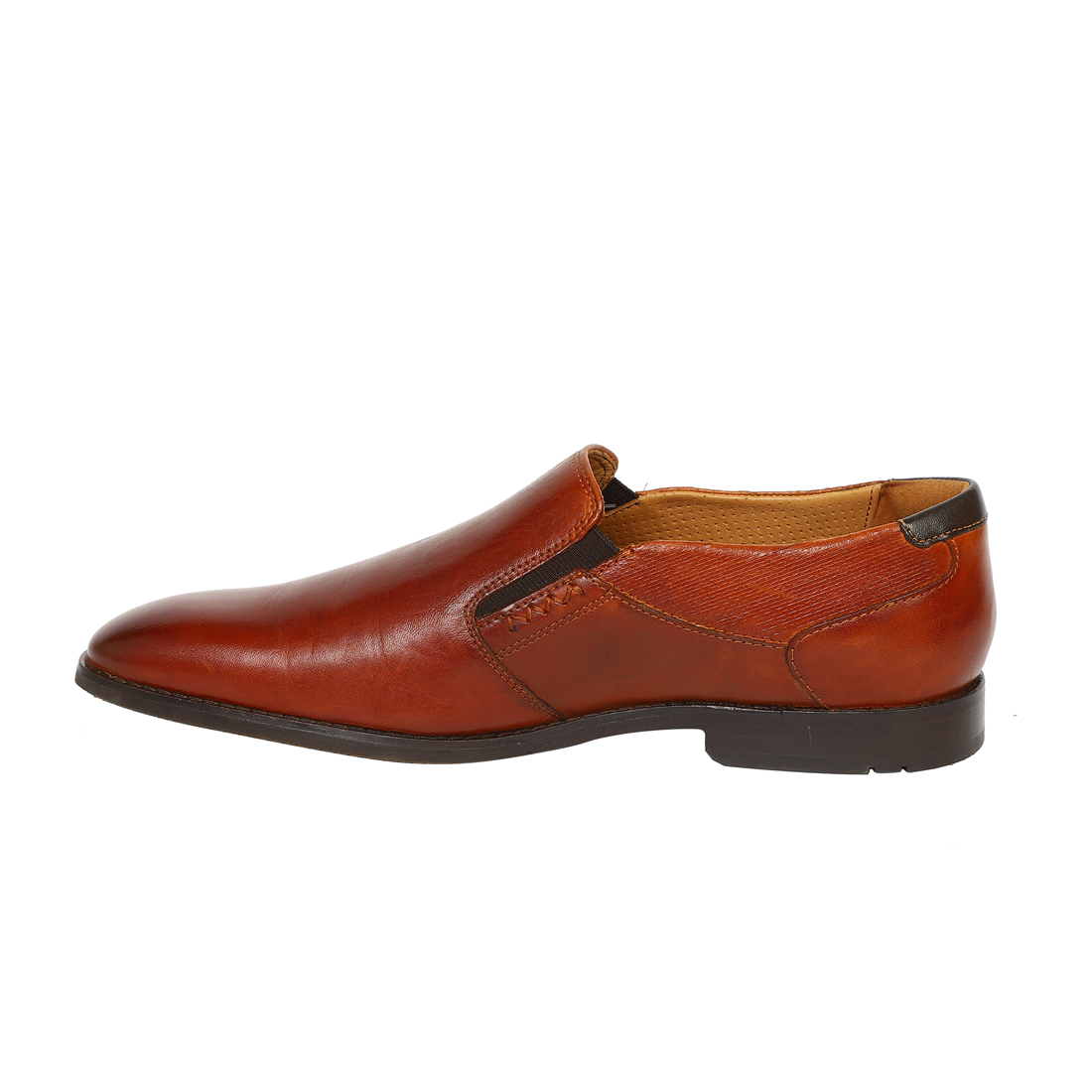 Tan Formal Slip-ons