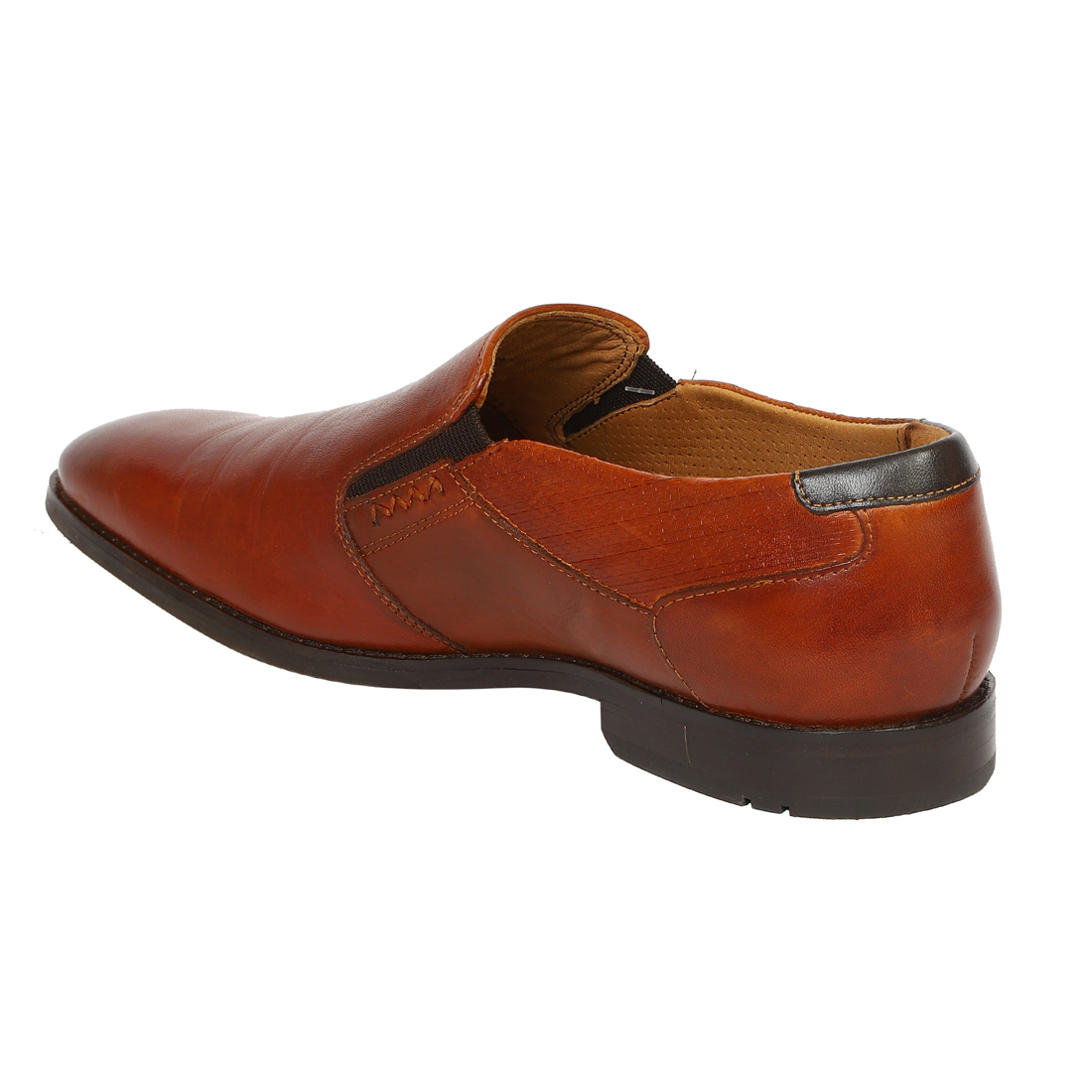 Tan Formal Slip-ons
