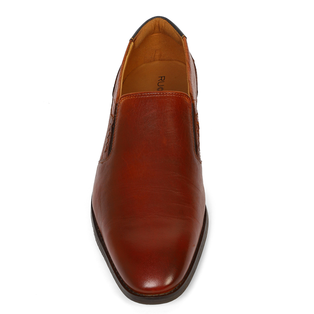 Tan Formal Slip-ons