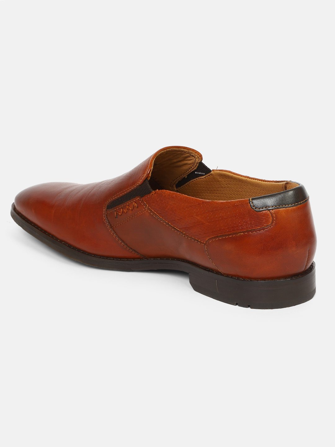 Tan Formal Slip-ons