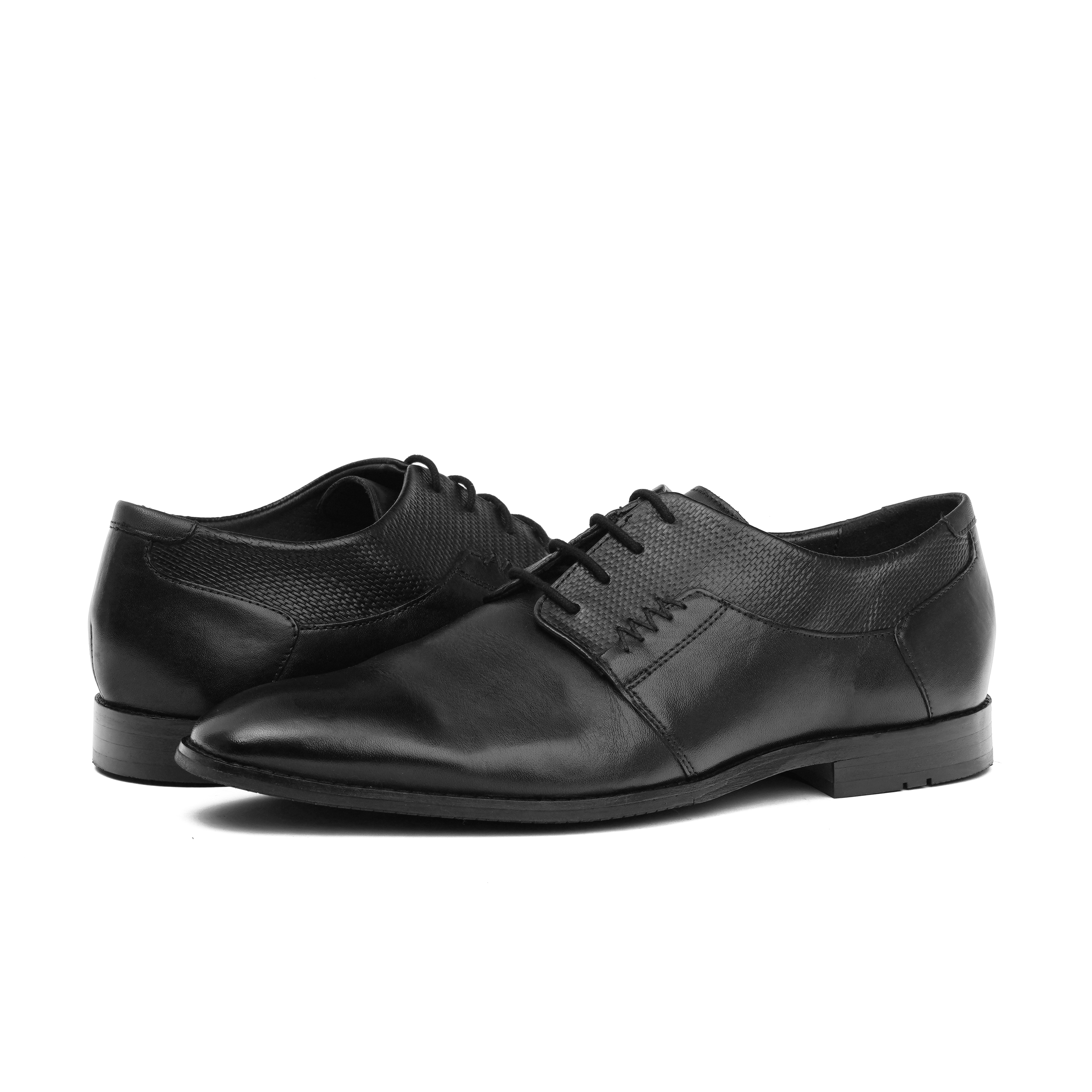 Ruosh | Black Derby Shoes 8