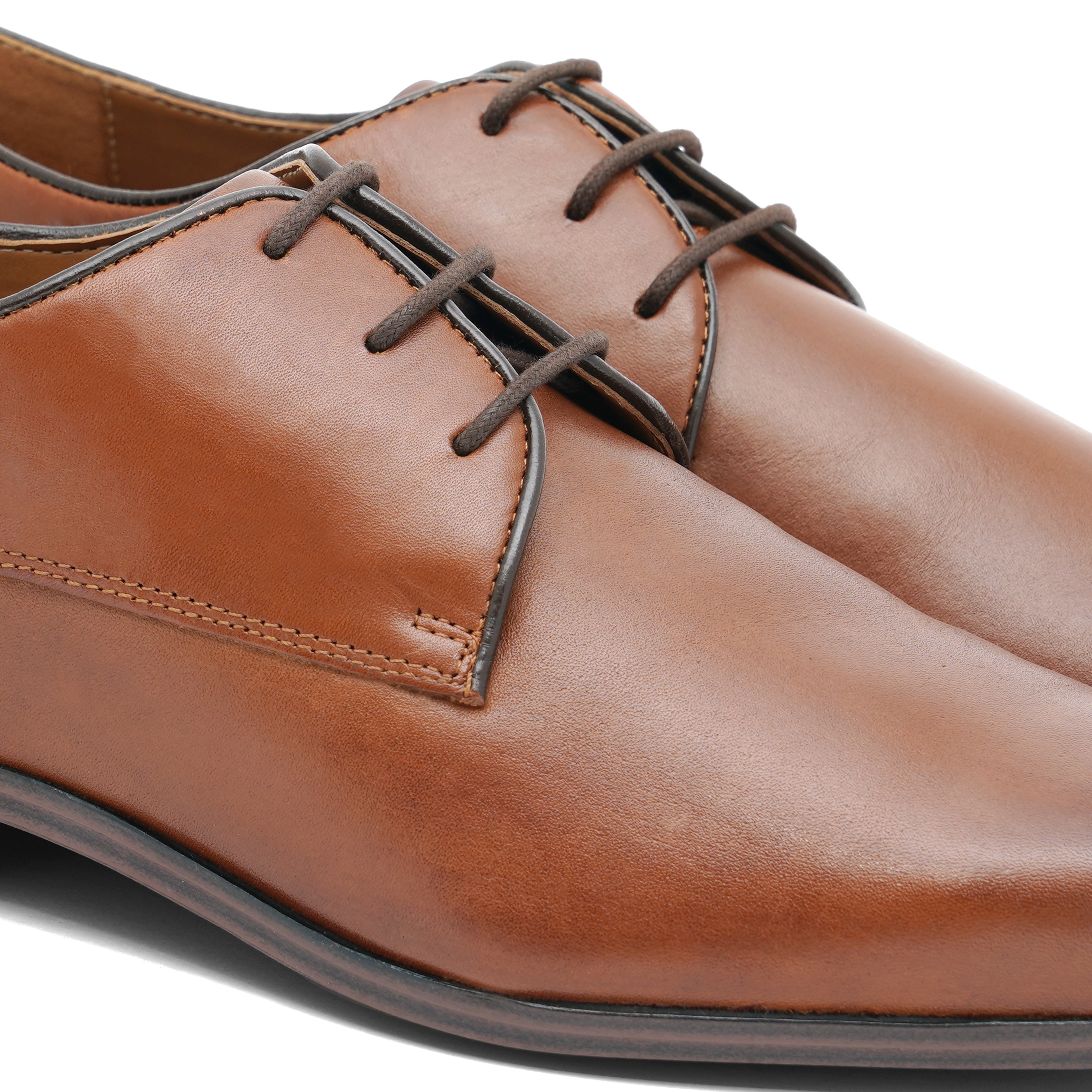 Tan Derby Shoes