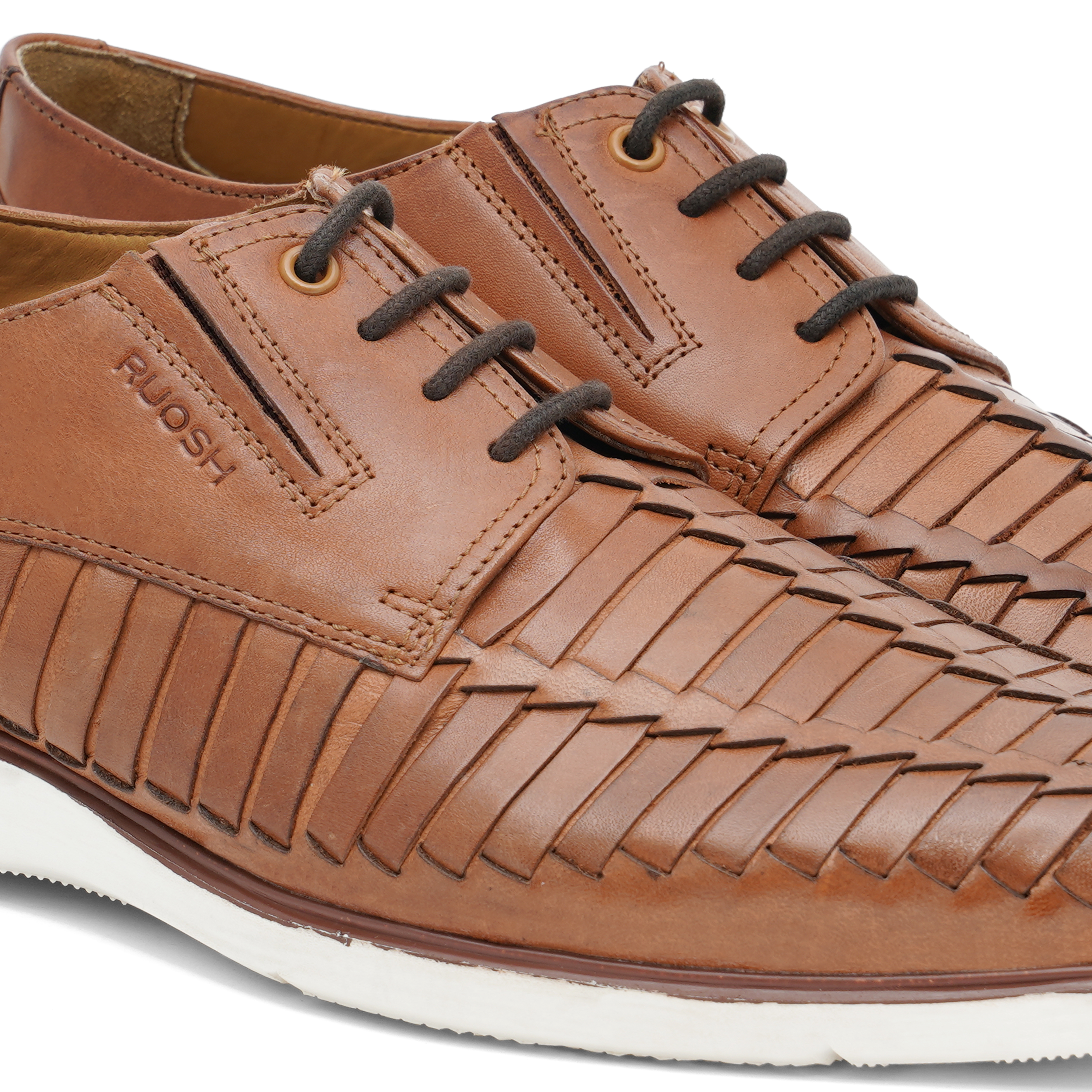 Tan Formal Slip-ons