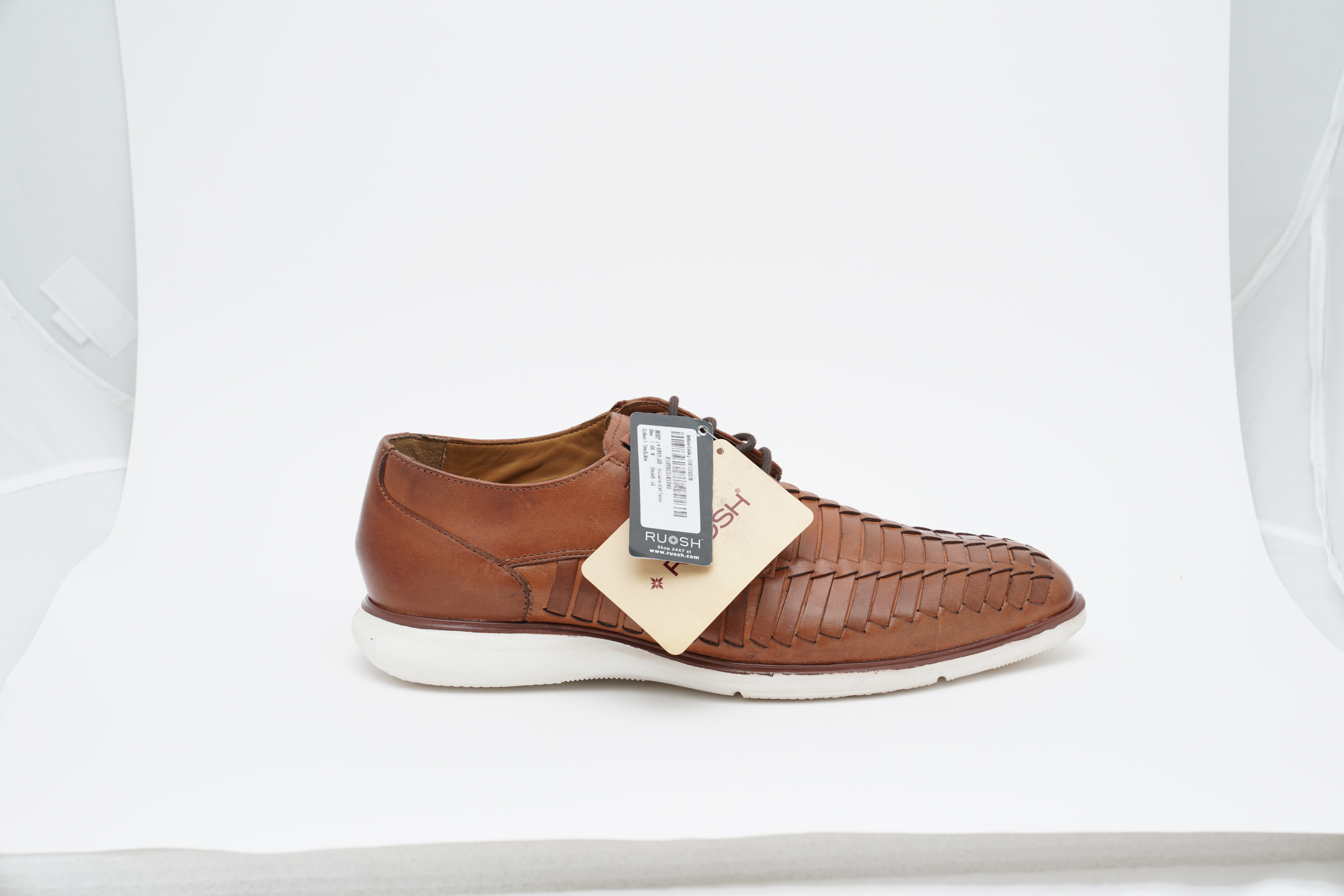 Tan Formal Slip-ons