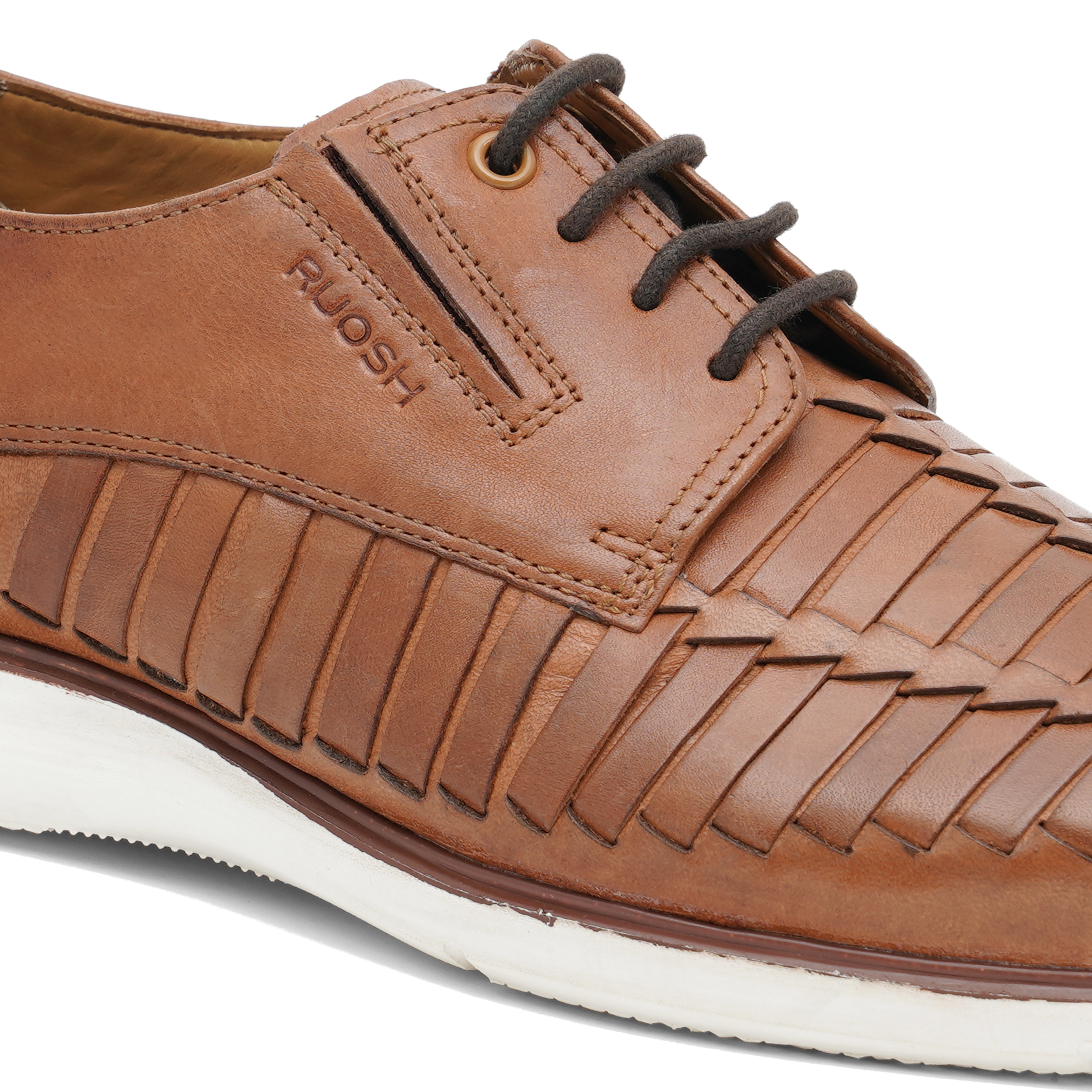 Tan Formal Slip-ons