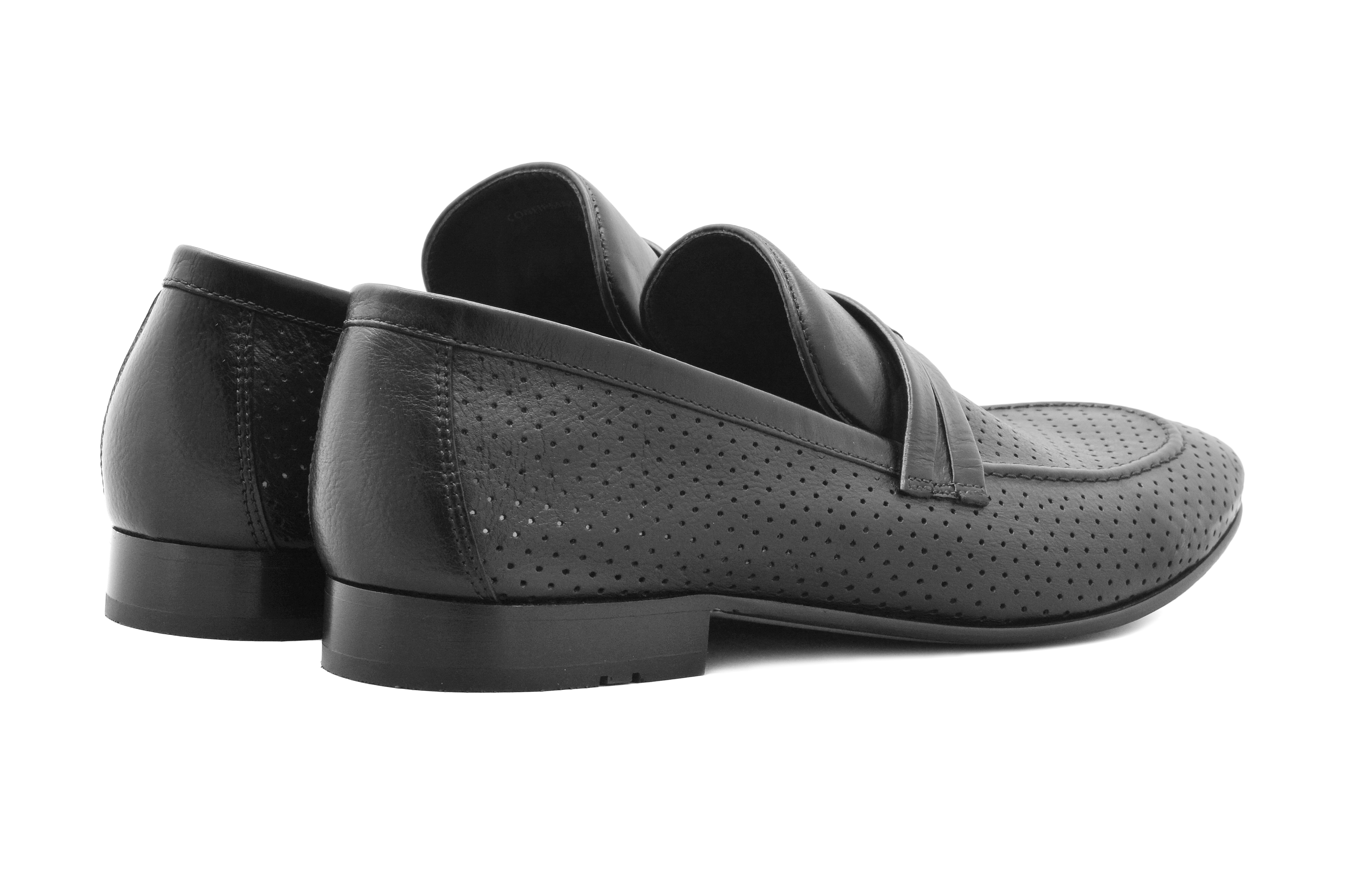 Black Formal Slip-ons
