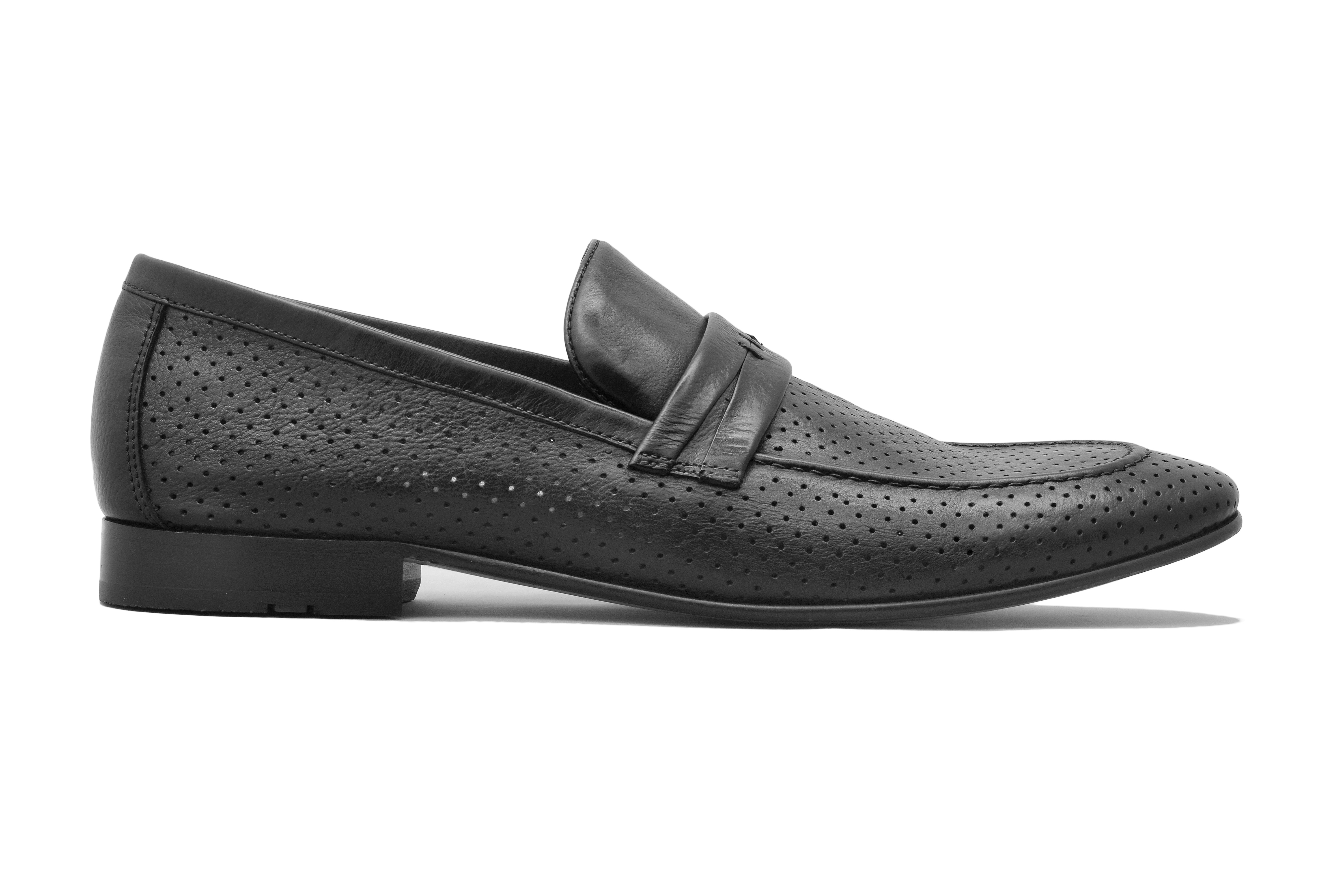 Black Formal Slip-ons