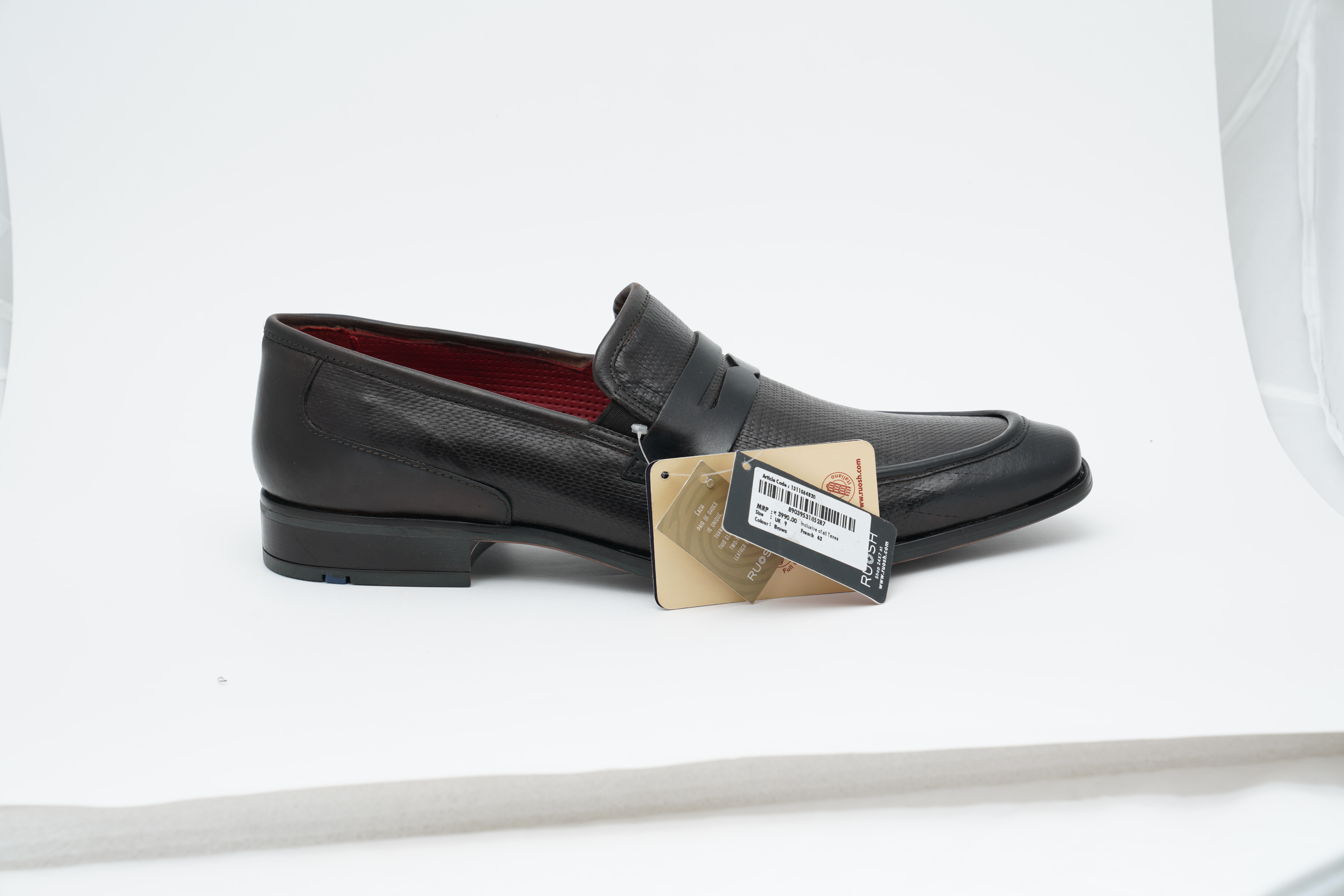 Brown Formal Slip-ons