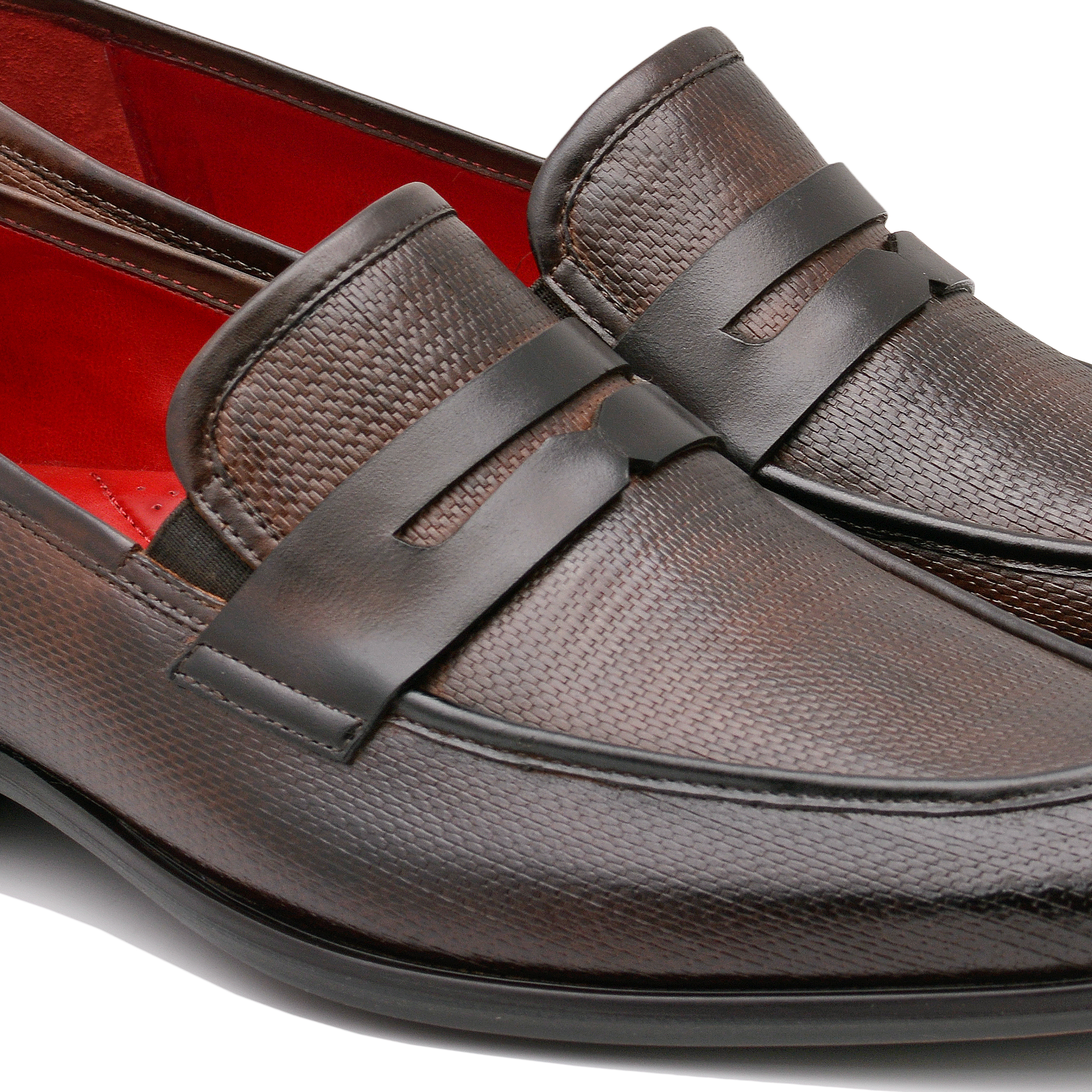 Brown Formal Slip-ons