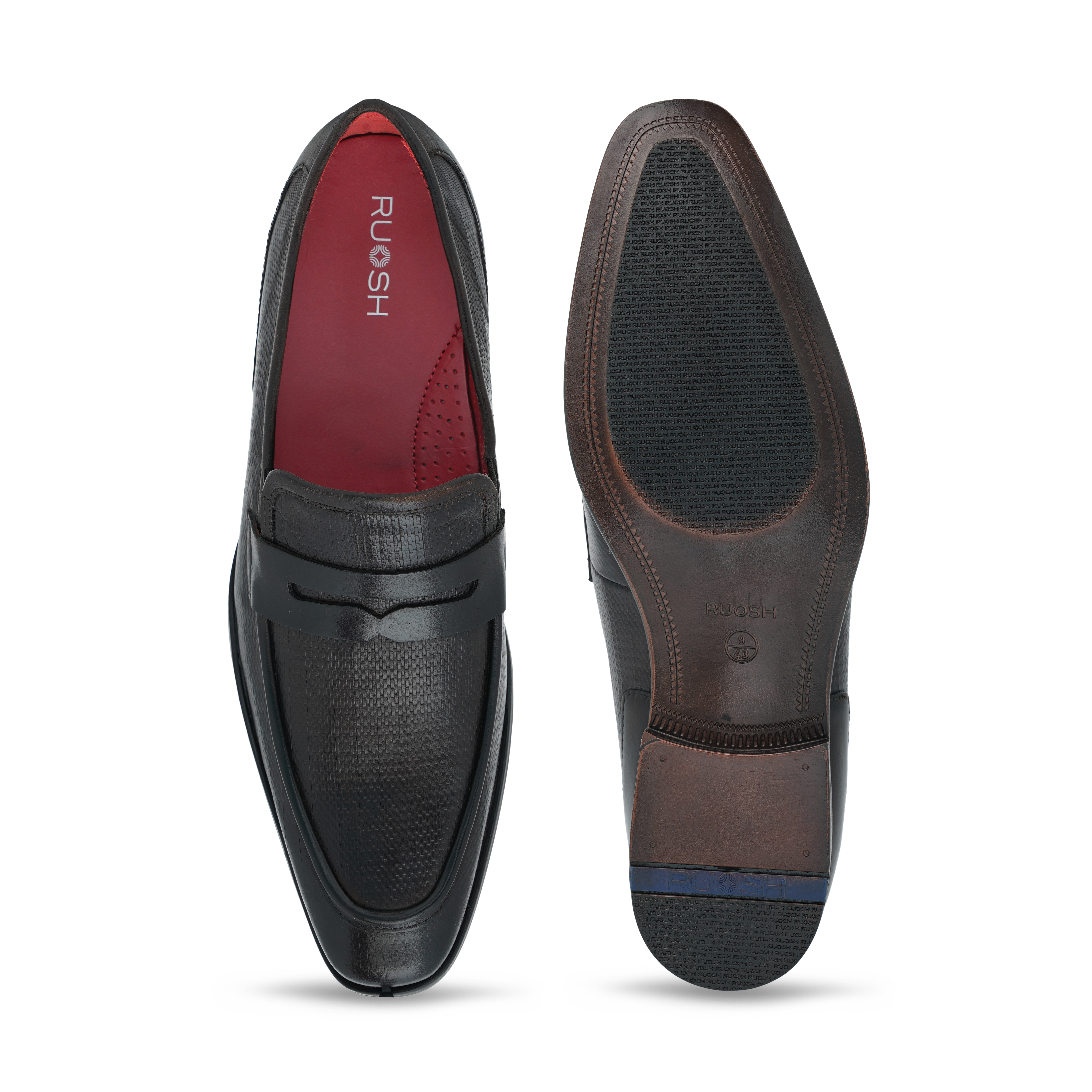 Brown Formal Slip-ons