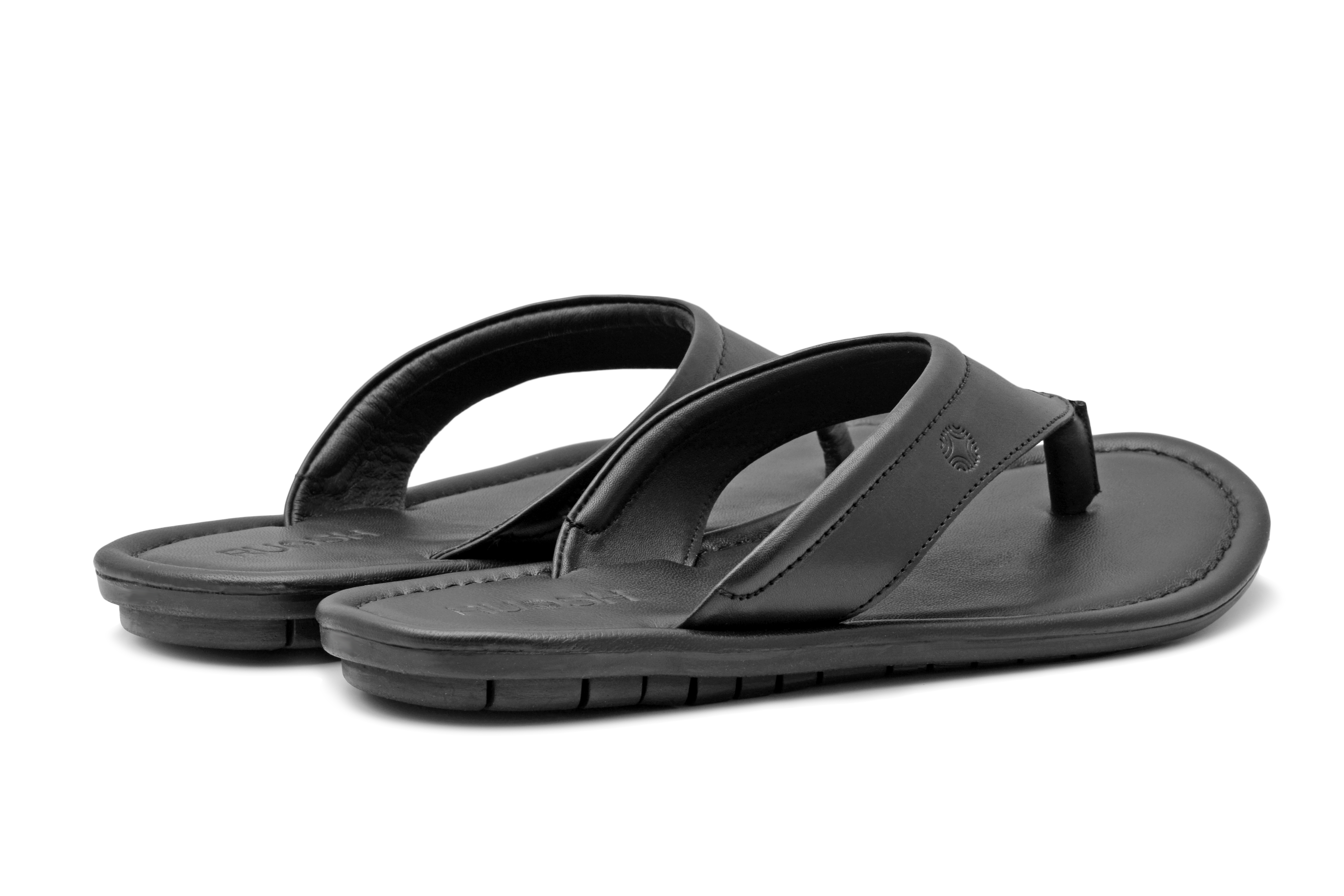 Black Flip Flops