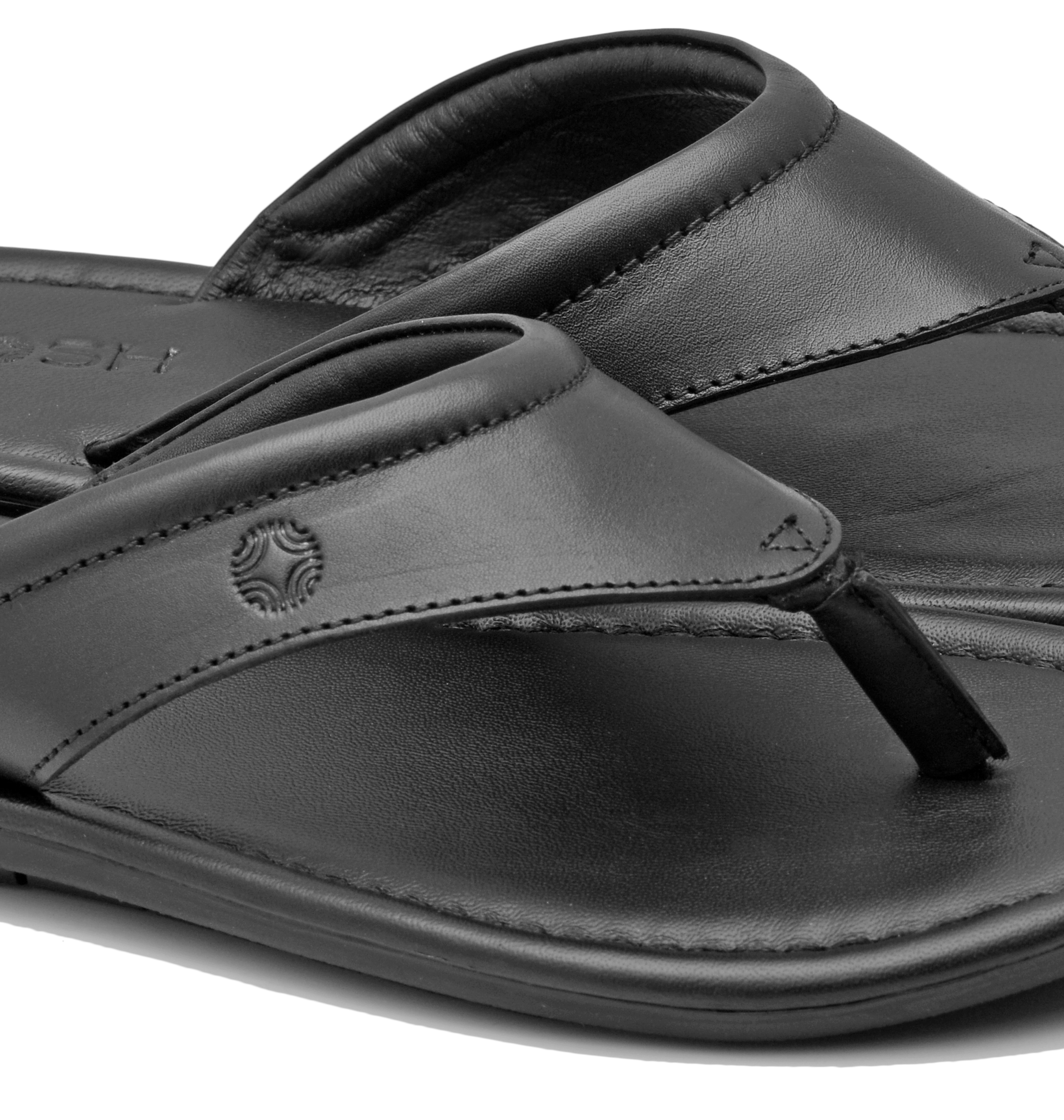 Black Flip Flops