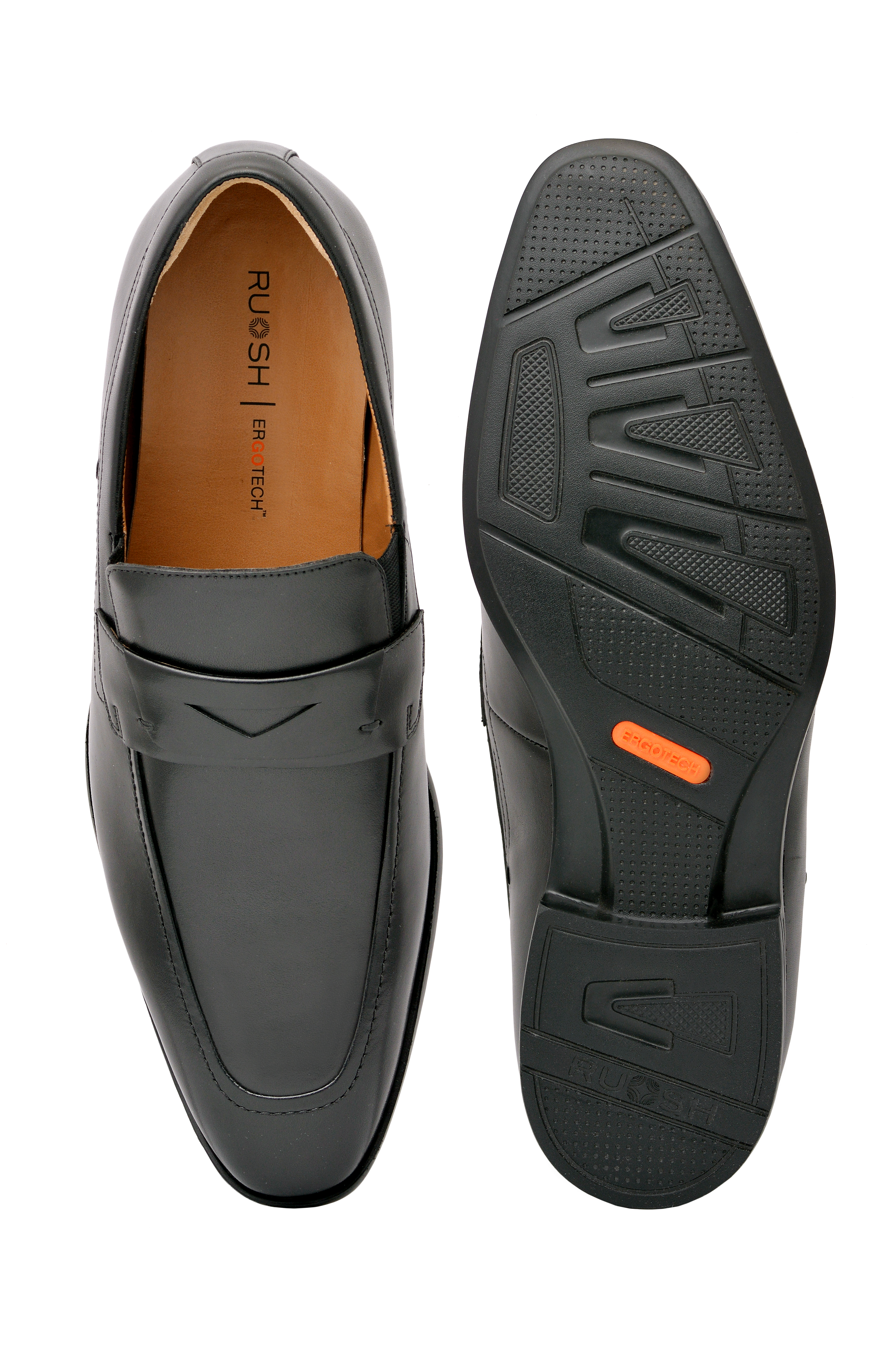 Black Formal Slip-ons