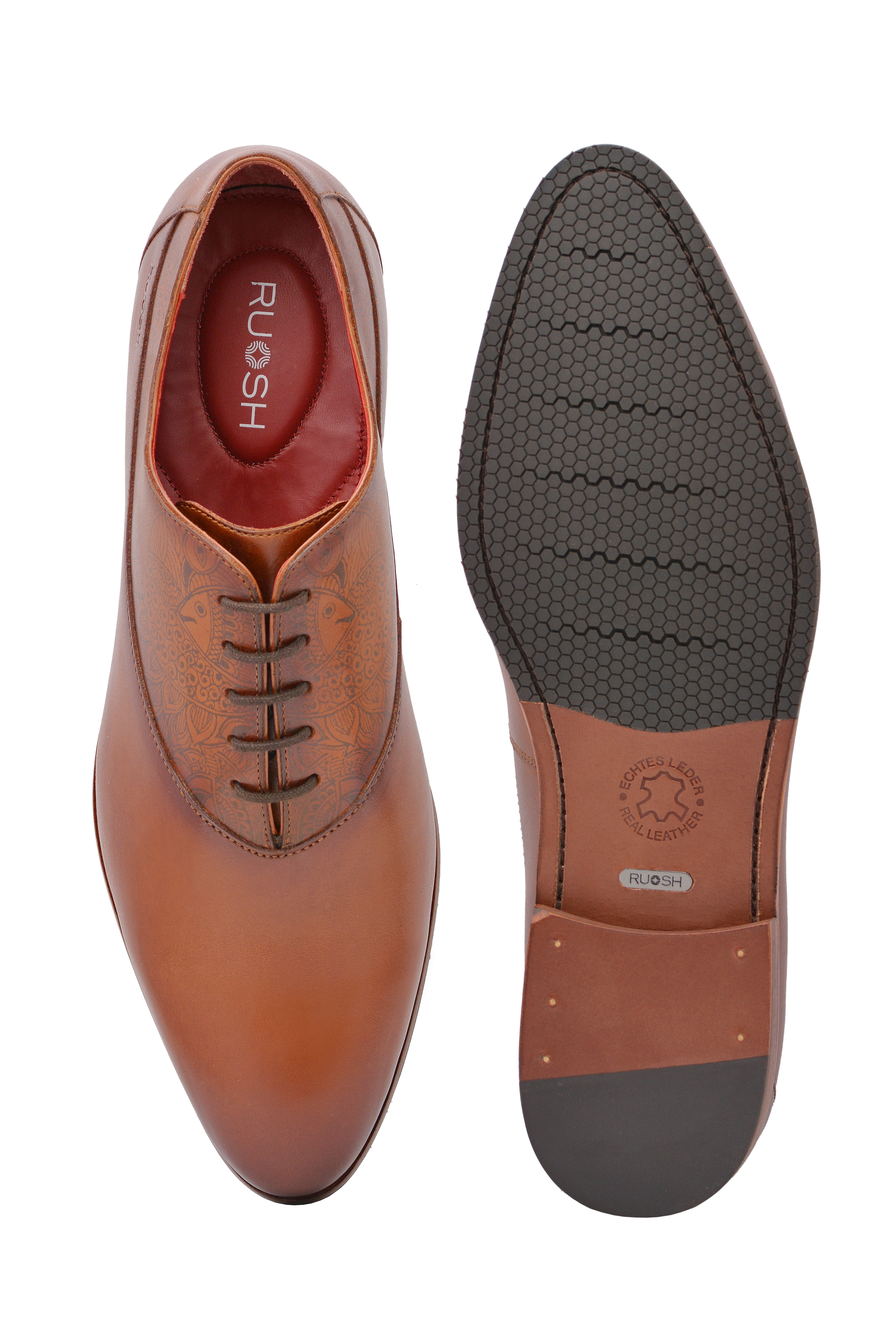 Ruosh Mens Footwear Occassion Lace Up Oxford